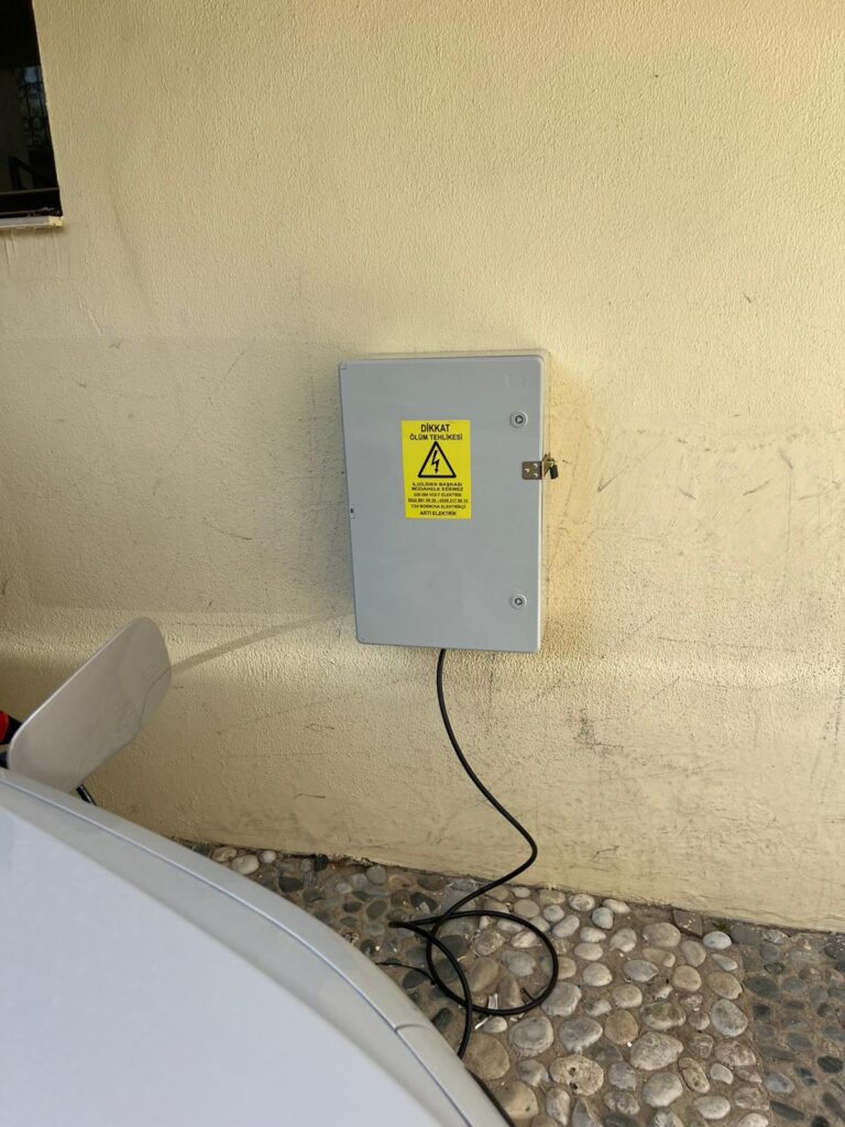 bornova elektrikli şarj istasyonu